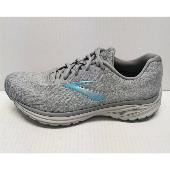 Brooks Running Anthem 2 Women's Shoes Grey/Turquoise Size 10 Medium (B) - Picture 1 of 6